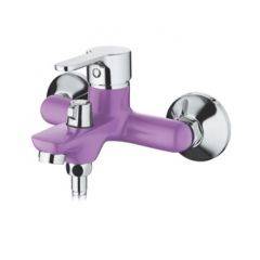 Смеситель для ванны Accoona A6367S фиолетовый в Нягани - nyagan.mebel24.online | фото