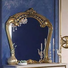 Спальня Ольга (комплект 4 дв.) беж/золото в Нягани - nyagan.mebel24.online | фото 6