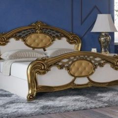 Спальня Ольга (комплект 4 дв.) беж/золото в Нягани - nyagan.mebel24.online | фото 4