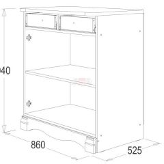 Спальный гарнитур Ольга-1Н (модульная) в Нягани - nyagan.mebel24.online | фото 14