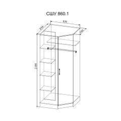 СОФИ Спальный гарнитур (модульный) в Нягани - nyagan.mebel24.online | фото 27