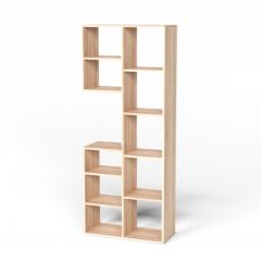 Стеллаж Элемент-2 (дуб сонома) в Нягани - nyagan.mebel24.online | фото