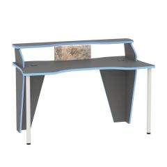 Стол компьютерный 12.61 Индиго в Нягани - nyagan.mebel24.online | фото