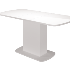 Стол обеденный Соренто 2 раздвижной (Белый) в Нягани - nyagan.mebel24.online | фото