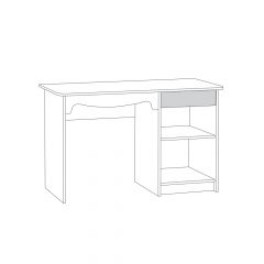 Стол письменный 12.24 Флоренция в Нягани - nyagan.mebel24.online | фото 3