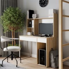 Стол письменный с надстройкой НКМ Эдем-1 в Нягани - nyagan.mebel24.online | фото 4