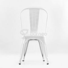 Стул Barneo N-240 Tolix (RAL9003 Белый) в Нягани - nyagan.mebel24.online | фото 2