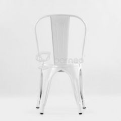 Стул Barneo N-240 Tolix (RAL9003 Белый) в Нягани - nyagan.mebel24.online | фото 3