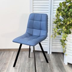 Стул CHILLI-Q SQUARE Oracul 795 Синий, экокожа PU / черный каркас, М-City в Нягани - nyagan.mebel24.online | фото 6