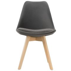 Стул деревянный Bonuss dark gray / wood в Нягани - nyagan.mebel24.online | фото 2