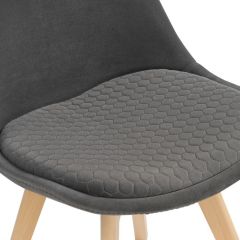 Стул деревянный Bonuss dark gray / wood в Нягани - nyagan.mebel24.online | фото 9