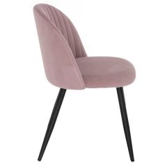 Стул на металлокаркасе Gabi 1 light purple / black в Нягани - nyagan.mebel24.online | фото 2