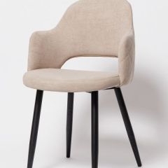 Стул К-14 бежевый/черный в Нягани - nyagan.mebel24.online | фото