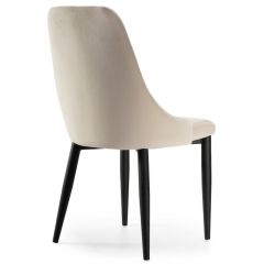 Стул на металлокаркасе Kora beige / black в Нягани - nyagan.mebel24.online | фото 4