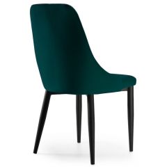 Стул на металлокаркасе Kora green / black в Нягани - nyagan.mebel24.online | фото 4