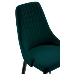 Стул на металлокаркасе Kora green / black в Нягани - nyagan.mebel24.online | фото 5