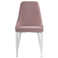 Стул на металлокаркасе Kora white / light purple в Нягани - nyagan.mebel24.online | фото 2