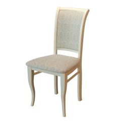Стул М15 (жаккард №40) массив слоновая кость (2 шт.) в Нягани - nyagan.mebel24.online | фото
