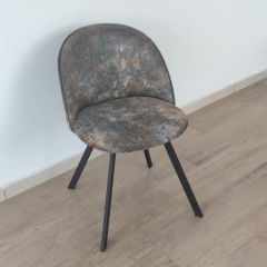 Стул Vesta 9 полоса (ткань LOFT) в Нягани - nyagan.mebel24.online | фото 4