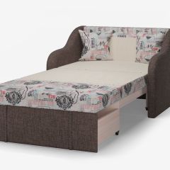 ТОМ Диван детский Hotel/Bravo dark brown в Нягани - nyagan.mebel24.online | фото 2