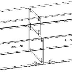 СОНАТА ТМС-1200 Тумба малая (Дуб сонома/Белый глянец) в Нягани - nyagan.mebel24.online | фото 2