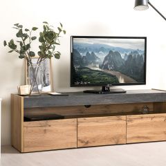 Тумба под ТВ 13.272 (Дуб Вотан 065 R, Интра) в Нягани - nyagan.mebel24.online | фото 3