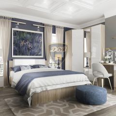СОФИ СТБ400.1 Тумба прикроватная с 2-мя ящиками в Нягани - nyagan.mebel24.online | фото 3