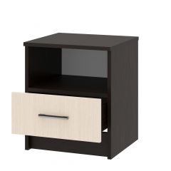 СОФИЯ Тумба прикроватная (венге/дуб белфорт) в Нягани - nyagan.mebel24.online | фото 2