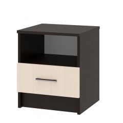 СОФИЯ Тумба прикроватная (венге/дуб белфорт) в Нягани - nyagan.mebel24.online | фото