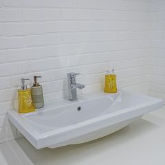 Умывальник мебельный "Фостер 80" Kirovit в Нягани - nyagan.mebel24.online | фото 4