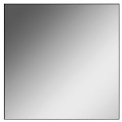 Зеркало Corsica 600х600 black без подсветки Sansa (SB1064Z) в Нягани - nyagan.mebel24.online | фото