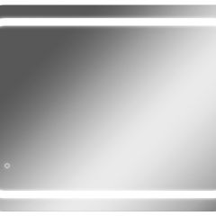 Зеркало Elis 100 white с подсветкой Sansa (SEe1045Z) в Нягани - nyagan.mebel24.online | фото