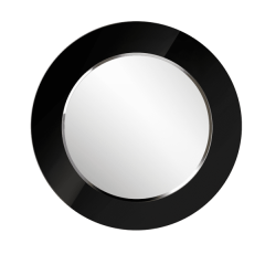 Зеркало круглое черный (РМ/02) в Нягани - nyagan.mebel24.online | фото