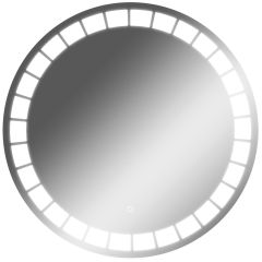 Зеркало Маскат 700х700 с подсветкой Домино (GL7057Z) в Нягани - nyagan.mebel24.online | фото