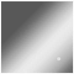 Зеркало Минск 600х600 с подсветкой Домино (GL7038Z) в Нягани - nyagan.mebel24.online | фото 1