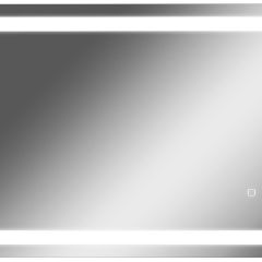 Зеркало Прага 800х550 с подсветкой Домино (GL7021Z) в Нягани - nyagan.mebel24.online | фото