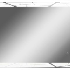 Зеркало Сеул 1000х700 с подсветкой Домино (GL7029Z) в Нягани - nyagan.mebel24.online | фото