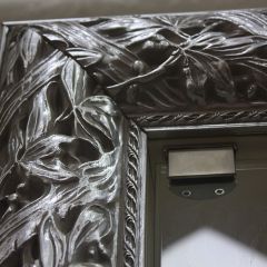 Зеркало Тиффани Premium черная/серебро (ТФСТ-2(П) в Нягани - nyagan.mebel24.online | фото 2