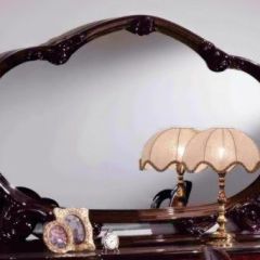 Зеркало в раме (01.350) Роза (могано) в Нягани - nyagan.mebel24.online | фото