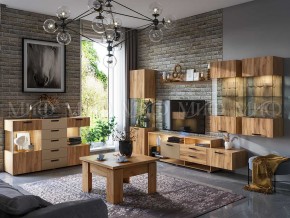 АЛТЕЯ Шкаф (Дуб крафт) в Нягани - nyagan.mebel24.online | фото 2
