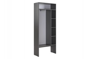 БАСКО Прихожая К1 (графит) в Нягани - nyagan.mebel24.online | фото 7