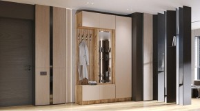 БАВАРИЯ Прихожая (дуб вотан/кашемир) в Нягани - nyagan.mebel24.online | фото
