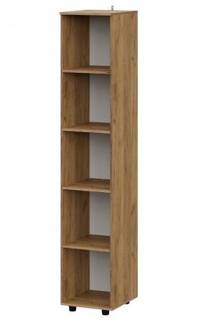 БАЙКАЛ Пенал (Графит/Дуб золотой) в Нягани - nyagan.mebel24.online | фото 2