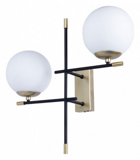 Бра Arte Lamp Arkab A2225AP-2BK в Нягани - nyagan.mebel24.online | фото