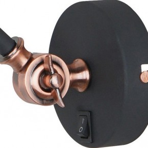 Бра Arte Lamp Braccio A2054AP-1BK в Нягани - nyagan.mebel24.online | фото