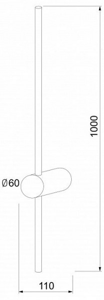 Бра Elektrostandard Cane a061491 в Нягани - nyagan.mebel24.online | фото 3