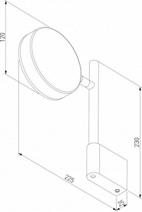 Бра Elektrostandard Tobi a064593 в Нягани - nyagan.mebel24.online | фото 3