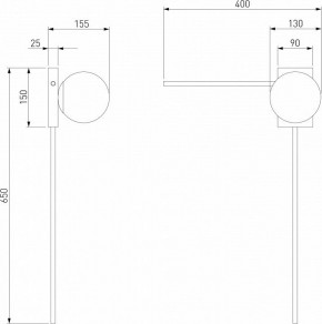 Бра Eurosvet Fredo 40034/1 белый в Нягани - nyagan.mebel24.online | фото 4