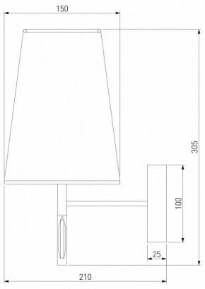 Бра Eurosvet Milazzo 60137/1 хром в Нягани - nyagan.mebel24.online | фото 4