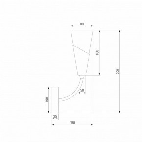 Бра Eurosvet Rhyton 60167/1 никель в Нягани - nyagan.mebel24.online | фото 6